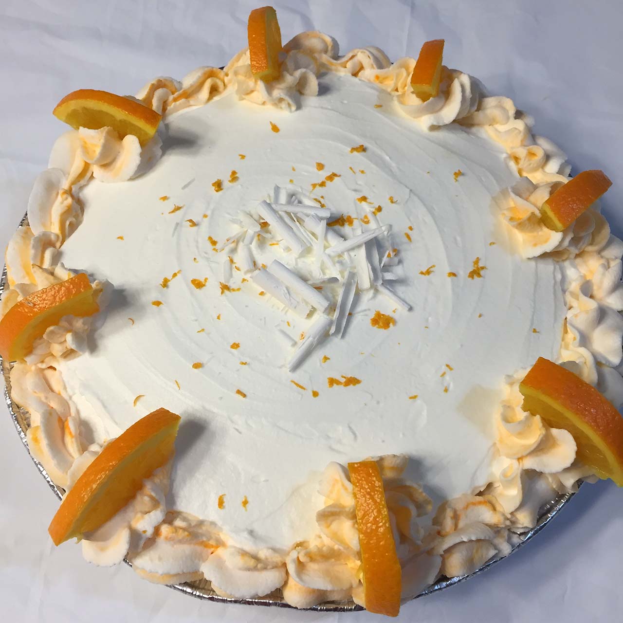 Orange Creme Pie